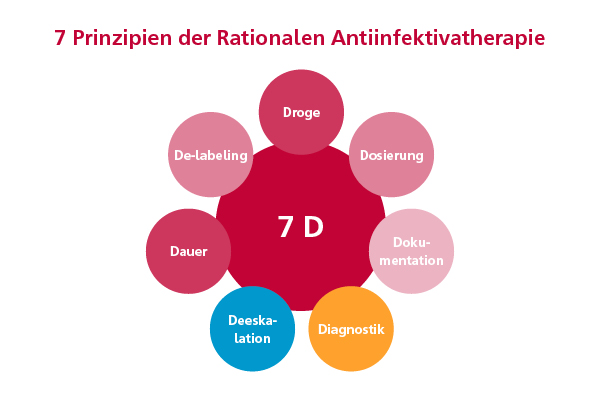 7 Stufen der rationalen Antiinfektivatherapie