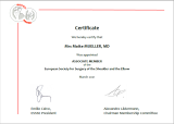 Mitgliedschaft European Society for Surgery of the Shoulder and the Elbow