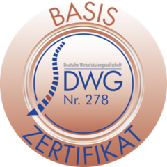 Basis-Zertifikat Deutsche Wirbelsäulen Gesellschaft