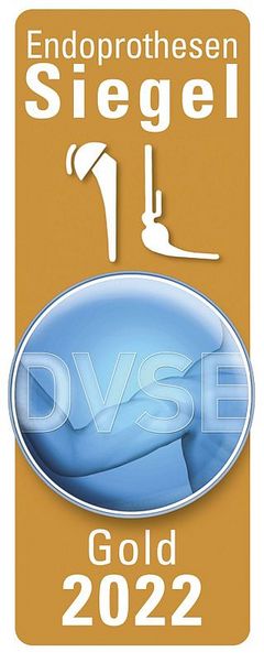 Gold-Siegel der Vereinigung für Schulter- und Ellenbogenchirurgie (DVSE)