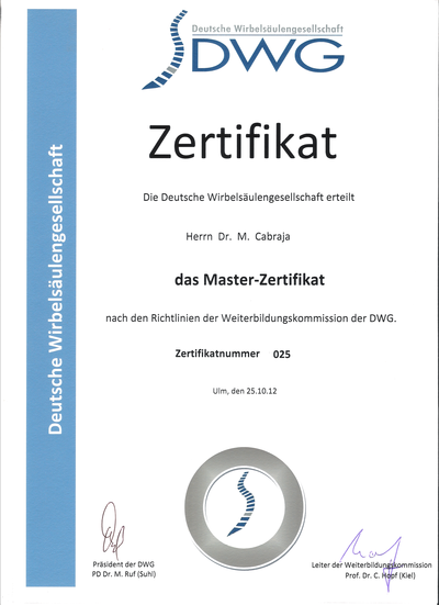 DWG Master-Zertifikat